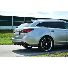 Накладка сплиттер на крышку багажника на Mazda 6 GJ Wagon